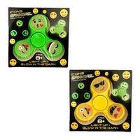 Thumbnail for Fidget Spinner Light Up & Glow in The Dark - Yellow/Green (2 Pack) - liquidation.store