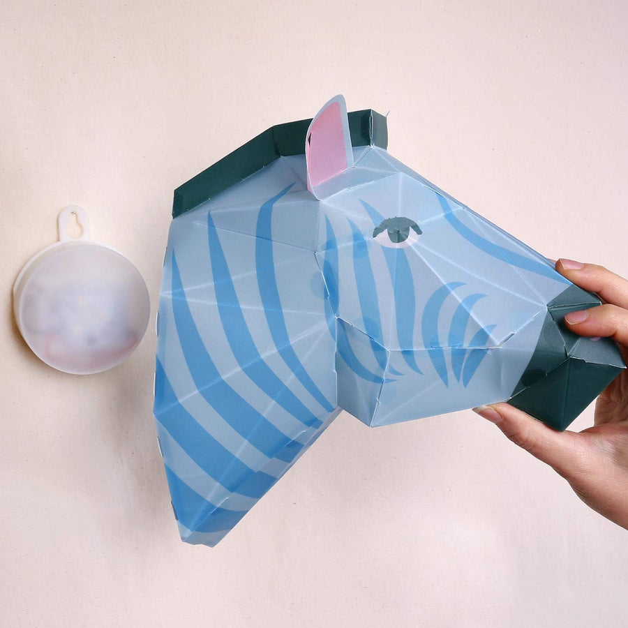 Fizz Creations Make Your Own Zebra Head Light DIY - liquidation.store