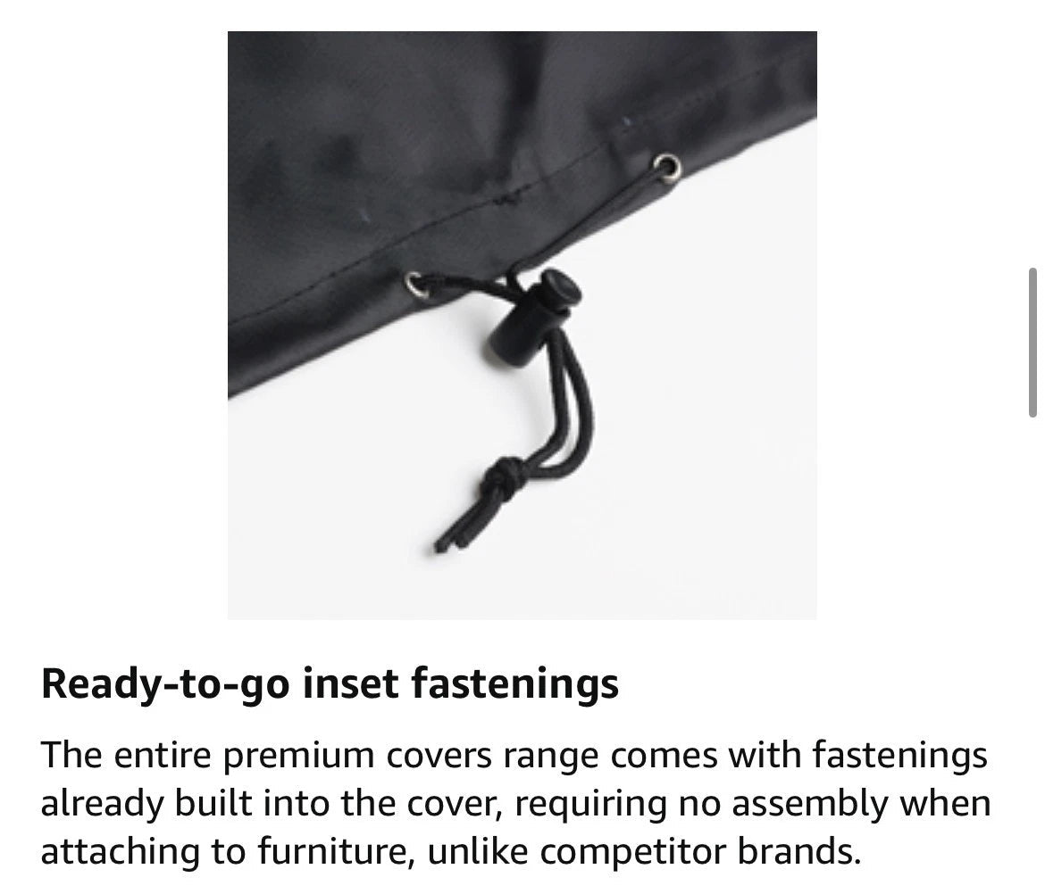 Gardman Modular 2 Seater Garden Sofa Cover - Grey - liquidation.store