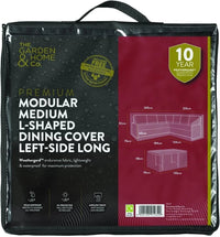 Thumbnail for Gardman Modular Medium L Shaped Furniture Cover Left Side Long - Black - liquidation.store
