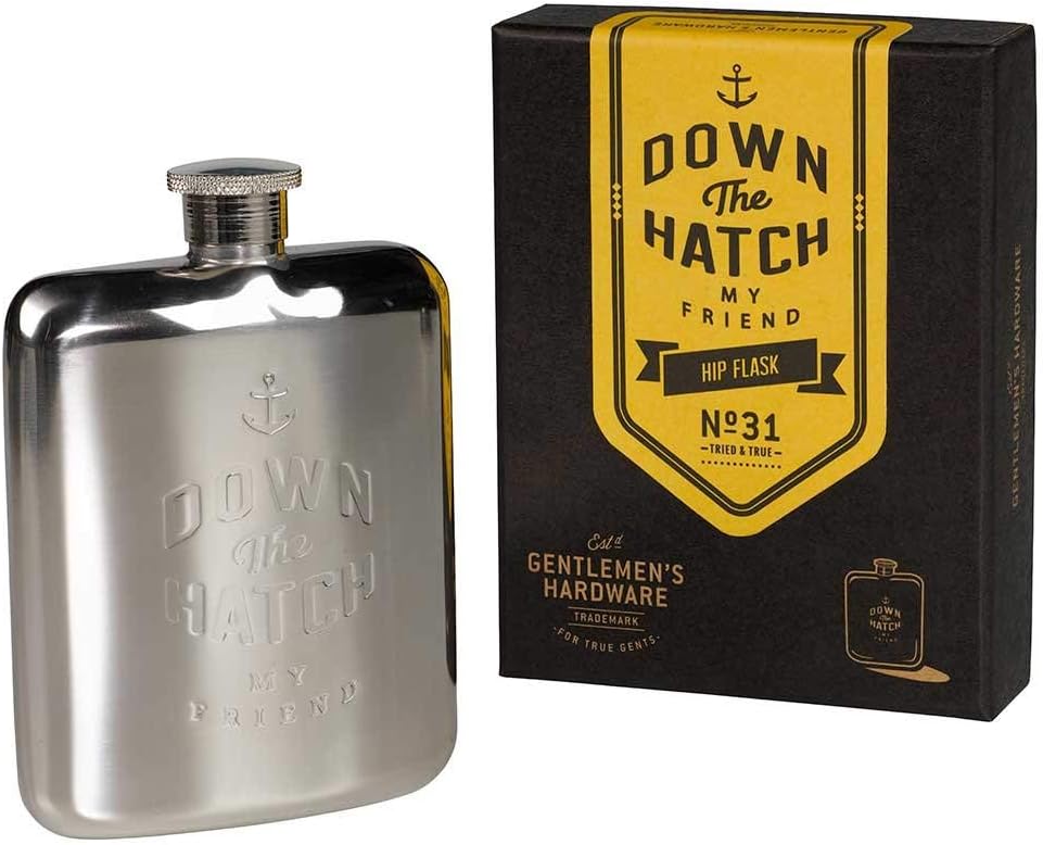 Gentlemen's Hardware Trusty Hip Flash 6oz - 177ml - liquidation.store