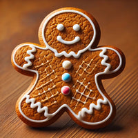 Thumbnail for Gingerbread Cookie Cutter Set - Gingerbread Man and Star with handles - liquidation.store