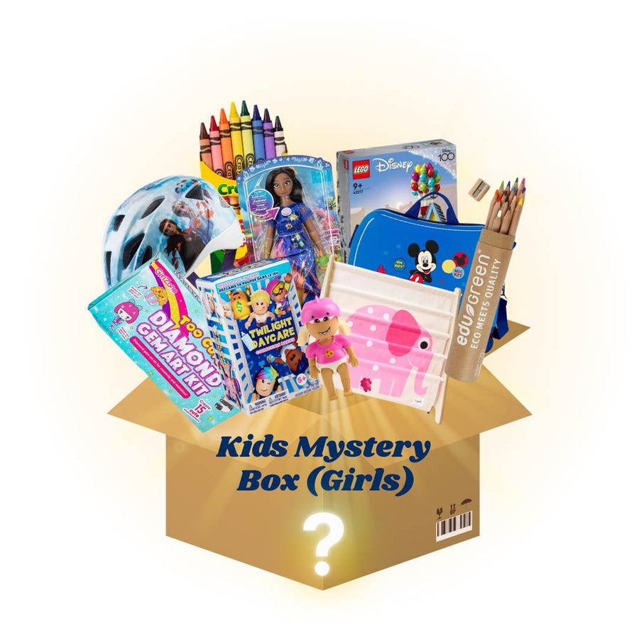 Girls Mystery Box - Age 5 - 9 YRS - liquidation.store