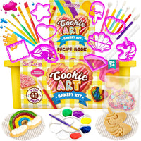 Thumbnail for GirlZone Cookie Art Bakery Kit - Decorate Cookies Using Baking Accessories - liquidation.store