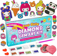 Thumbnail for GirlZone Diamond Gem Art Kit For Kids - liquidation.store