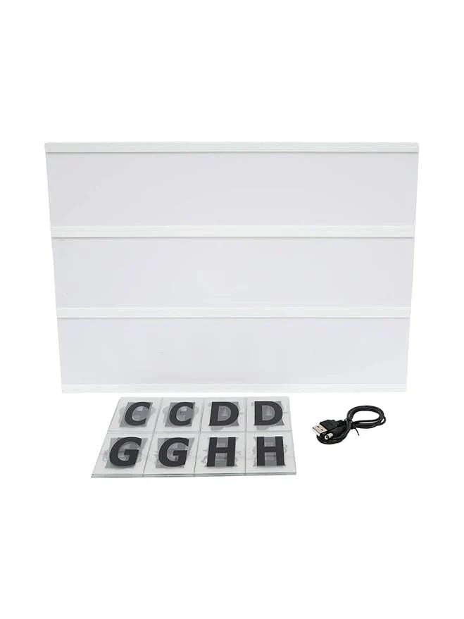 Globrite A3 Cinematic Light Box Inc 80 Letters & Symbols - liquidation.store