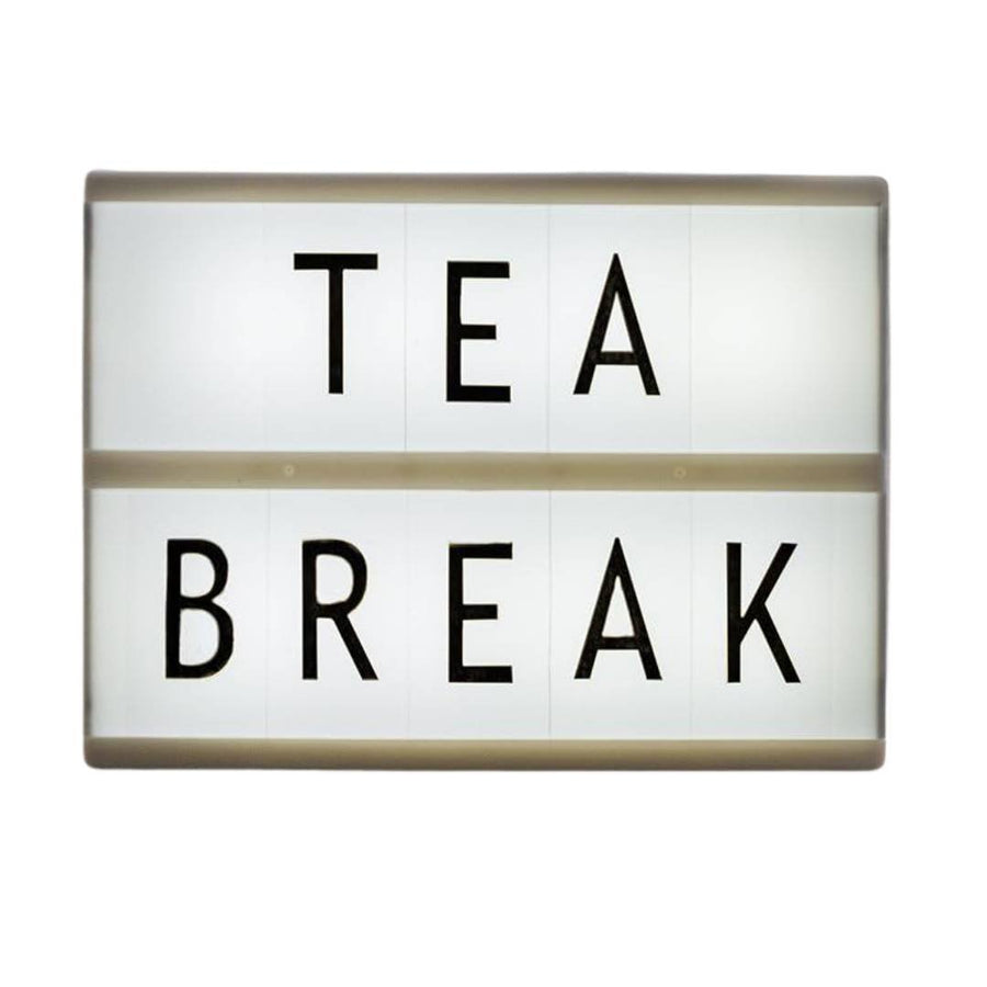 GloBrite Cinematic Light Box with LED Light - 85 Numbers, Letters & Symbols - liquidation.store