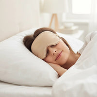 GLOV Satin Sleeping Mask - Gold - liquidation.store