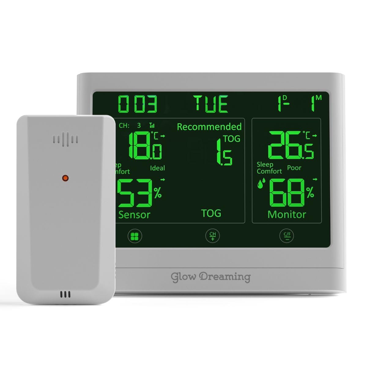 Glow Dreaming Glow Perfect Sleep Sensor - liquidation.store