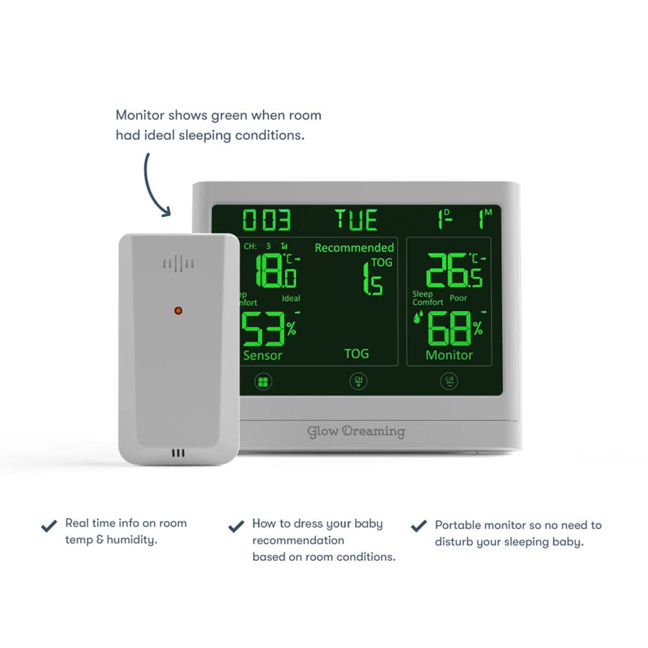 Glow Dreaming Glow Perfect Sleep Sensor