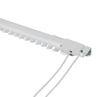 Thumbnail for GoodHome Milet Matt White Extendable Curtain track, (L)0.6 - 0.9m - liquidation.store