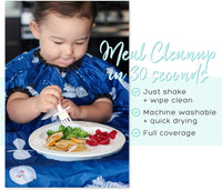 grabease All Over Bib for babies and toddlers - Teal - liquidation.store