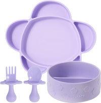 Thumbnail for grabease Baby Feeding Set - Lavender - liquidation.store