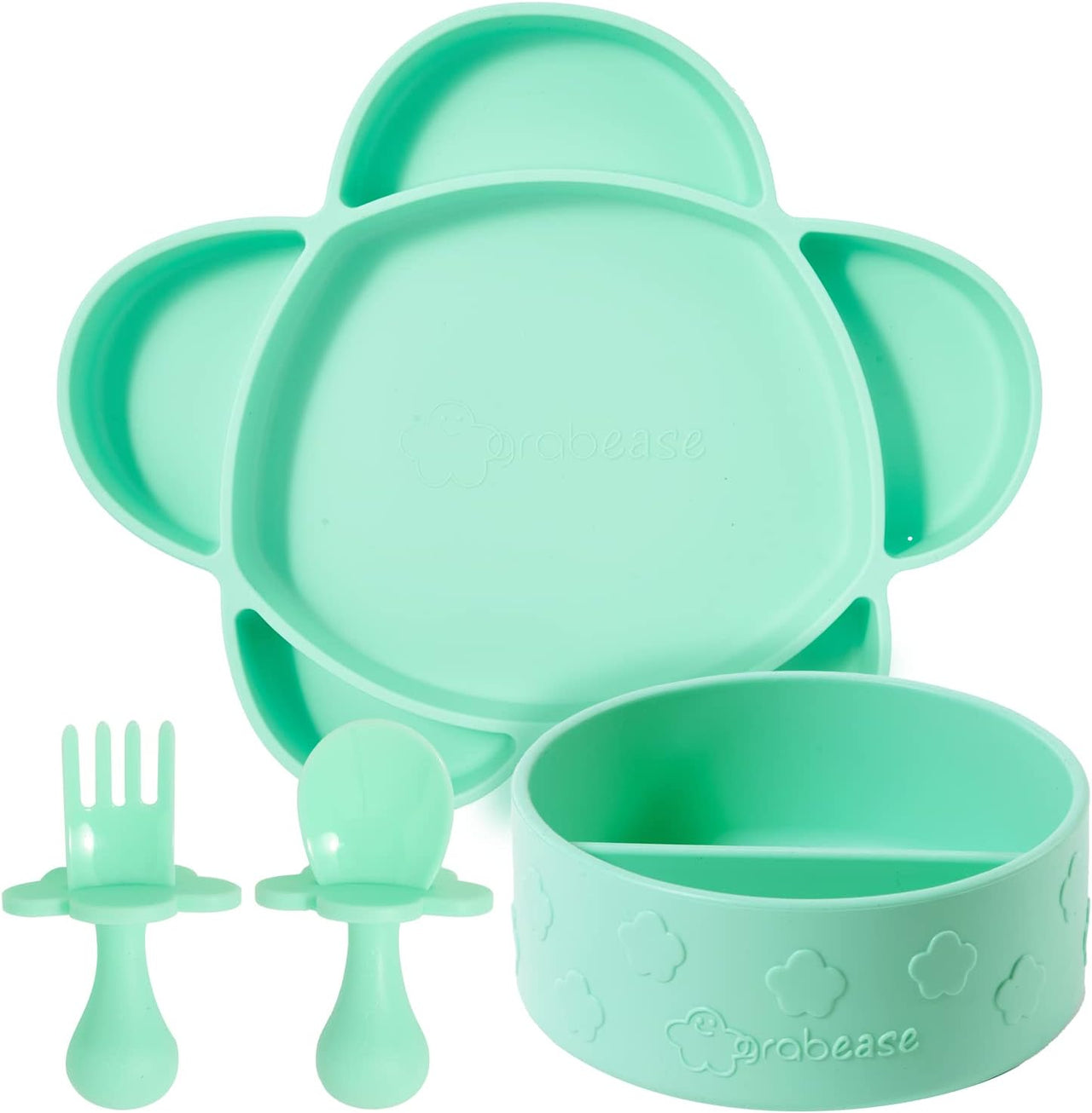 grabease Baby Feeding Set - Mint - liquidation.store