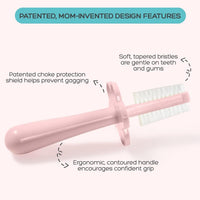 Grabease BPA - Free Double - Sided Baby Toddler Toothbrush - Pink - liquidation.store