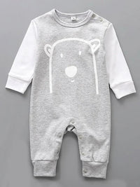 Thumbnail for Grey Bear Baby Sleepsuit (Various Sizes) - liquidation.store