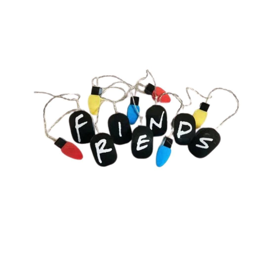 Groovy Uk Friends 2D String Lights - Black/Blue/Red/White/Yellow - liquidation.store