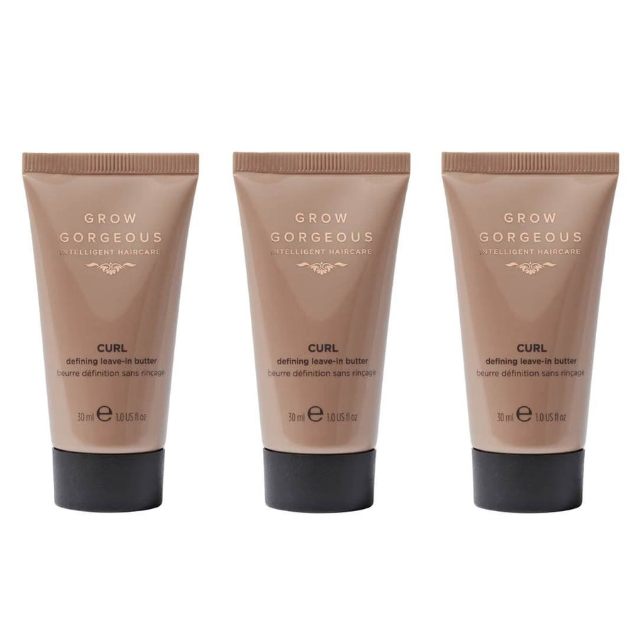 Grow Gorgeous Curl Defining Leave-In Butter - 30ml (3 Pack) - liquidation.store