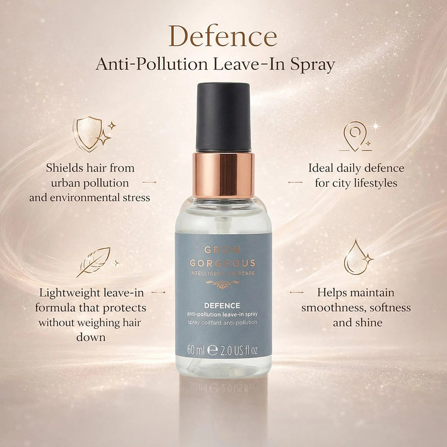 Grow Gorgeous Defence Anti-Pollution Leave in Spray - 60ml - liquidation.store