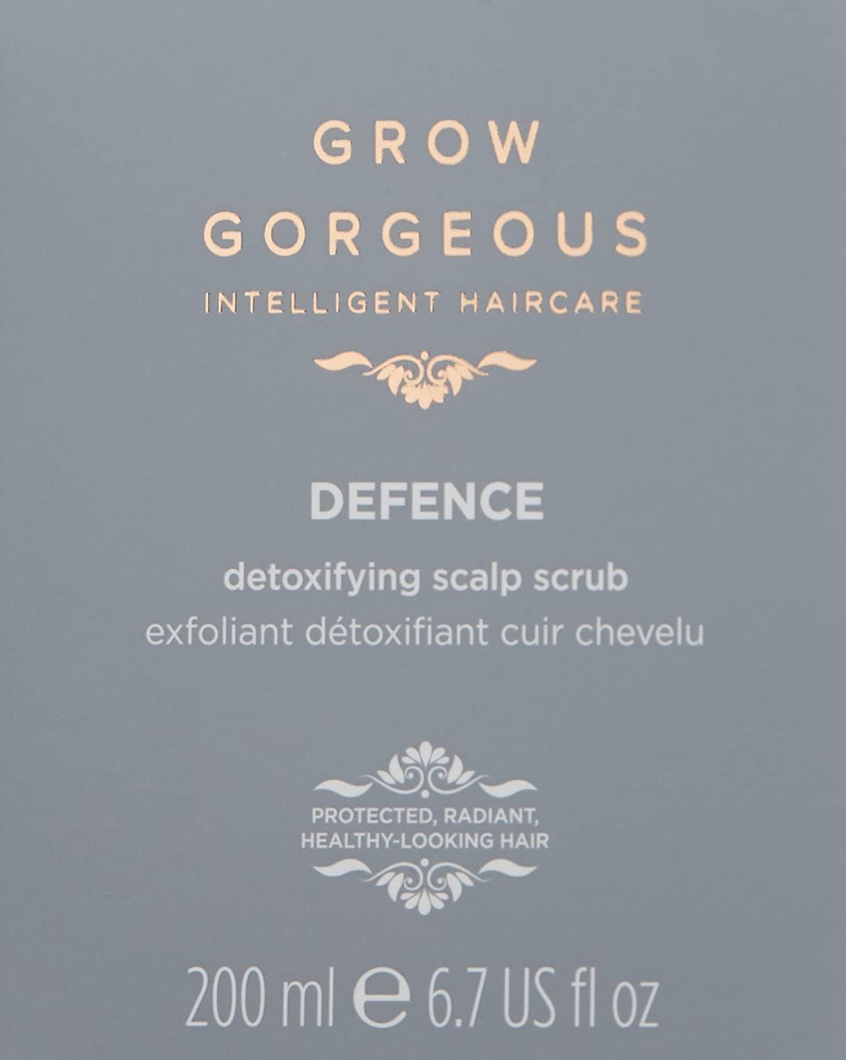 Grow Gorgeous Defence Detoxifying Scalp Scrub - 200ml - liquidation.store