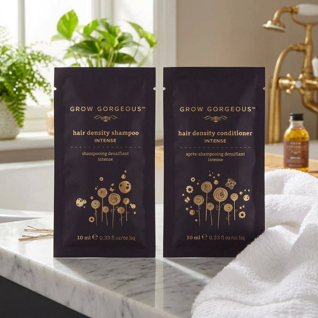 Grow Gorgeous Density Shampoo & Conditioner Mini Set 10ml - liquidation.store
