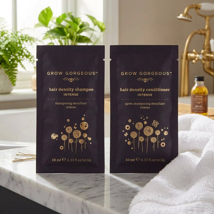 Grow Gorgeous Density Shampoo & Conditioner Mini Set 10ml - liquidation.store