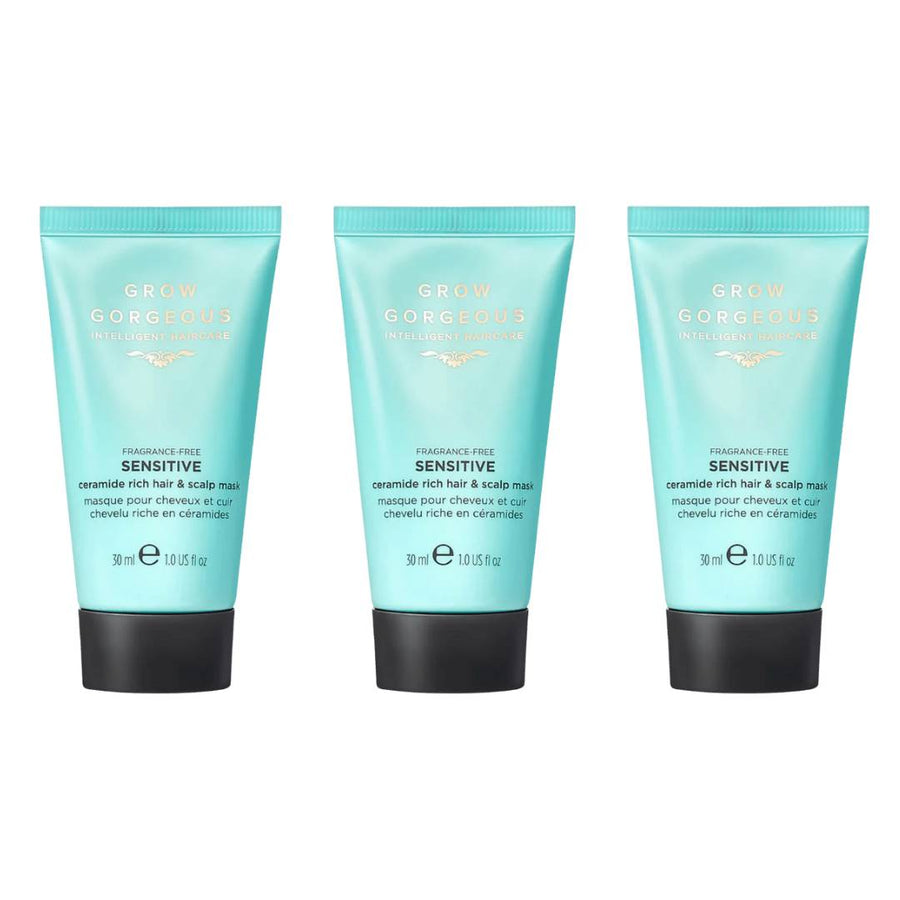 Grow Gorgeous Fragrance Free Sensitive Ceramide Rich Hair & Scalp Mask - liquidation.store