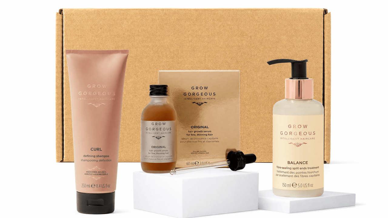 Grow Gorgeous Luxe Haircare Gift Set - Strengthen, Define & Volumise - liquidation.store