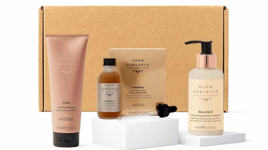 Grow Gorgeous Luxe Haircare Gift Set - Strengthen, Define & Volumise - liquidation.store