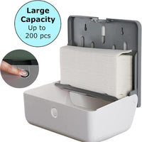 Thumbnail for GUSTO No Drill Manual Paper Towel Dispenser - 200 Sheets - liquidation.store