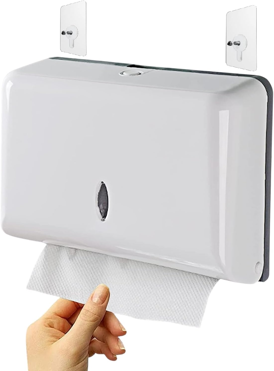 GUSTO No Drill Manual Paper Towel Dispenser - 200 Sheets - liquidation.store