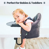 Thumbnail for guzzie+Guss Perch Silicone Table Chair Placemat (Grey) - liquidation.store