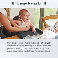 Thumbnail for guzzie+Guss Perch Silicone Table Chair Placemat (Grey) - liquidation.store