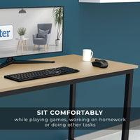 Thumbnail for Halter Extra Long Computer Desk - liquidation.store