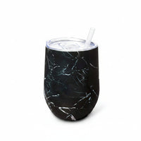 Happy Earth Stainless Steel Insulated Travel mug - 350ml (Black) - liquidation.store