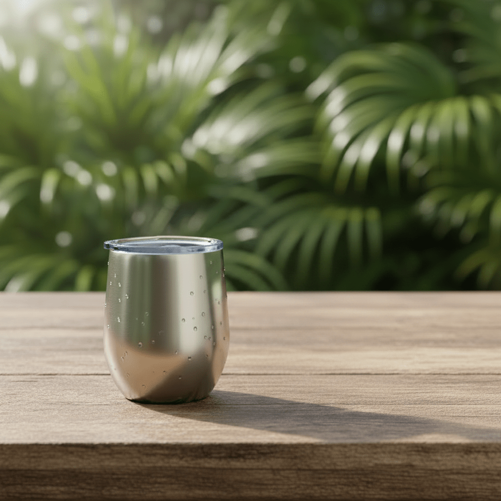 Happy Earth Stainless Steel Insulated Tumbler 350ml - liquidation.store