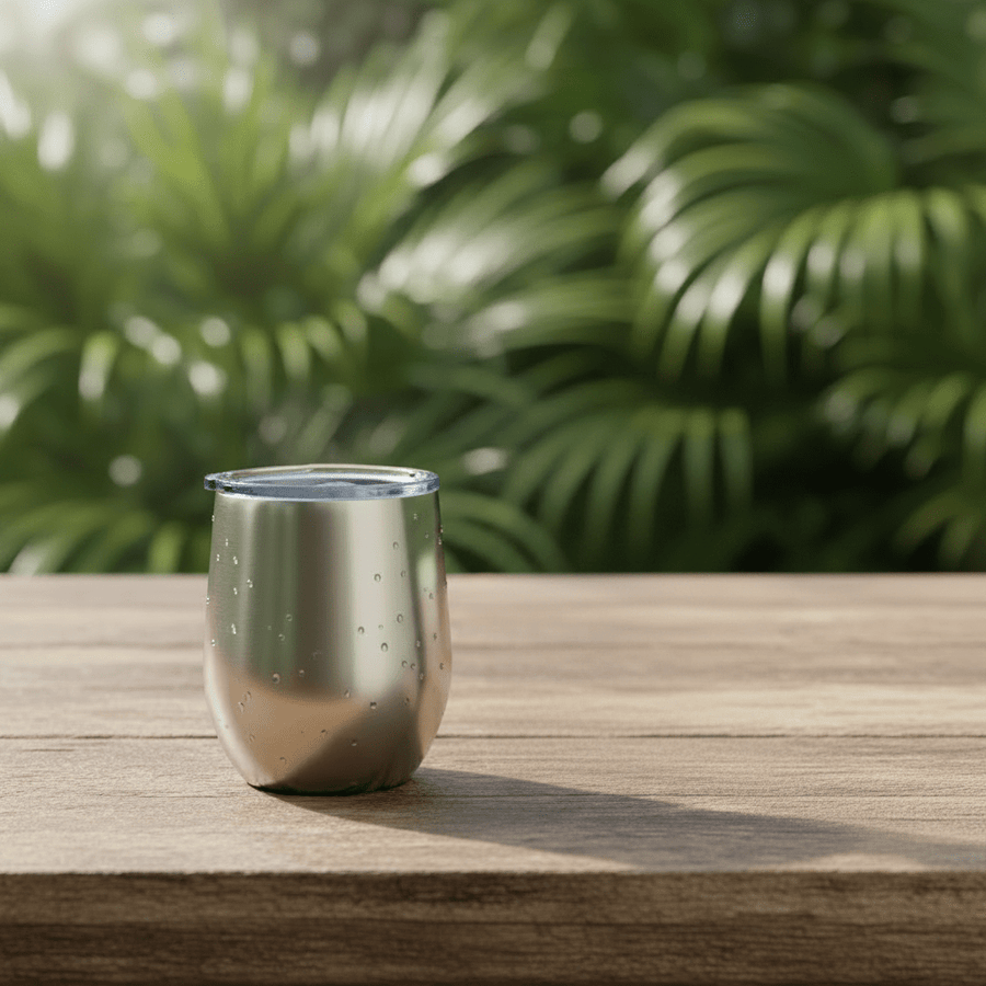 Happy Earth Stainless Steel Insulated Tumbler 350ml - liquidation.store