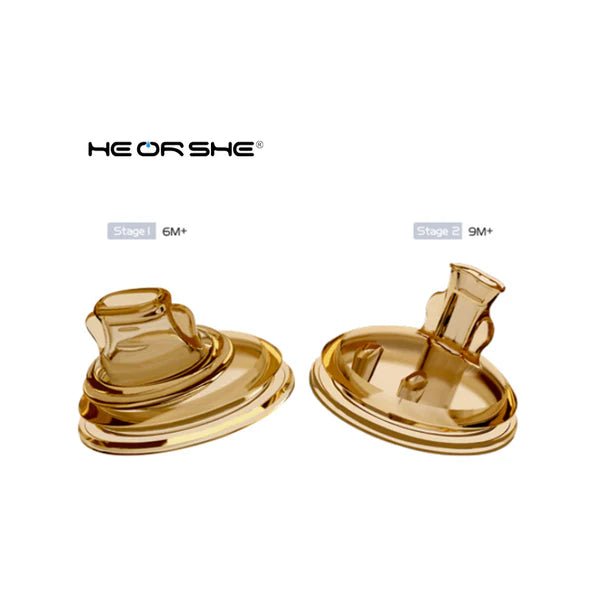 HEORSHE Dental - care Sippy Cup - 180ml (Pink) - Stage 1 6M+ - liquidation.store