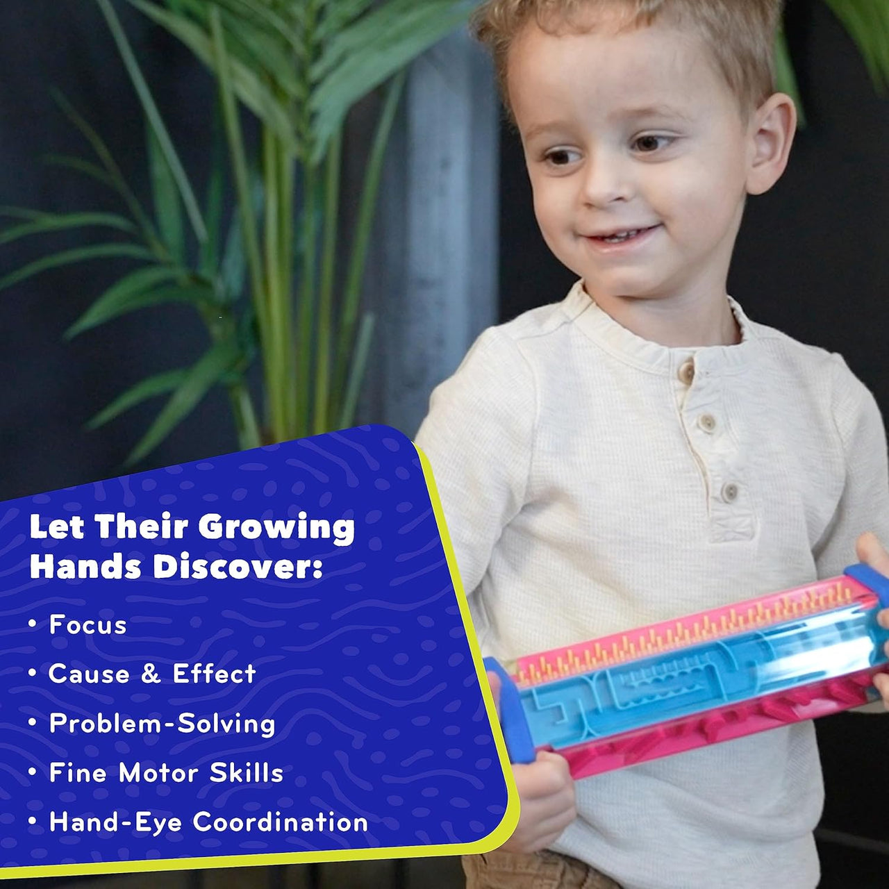 Hexagon Maze Puzzle - Zoomi Toddler Puzzle With 5 Levels & 6 Panels (4+YRS) - liquidation.store