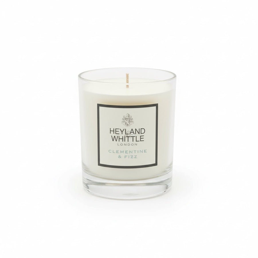 Heyland & Whittle Soy Wax Clementine & Fizz Candle 230g - liquidation.store