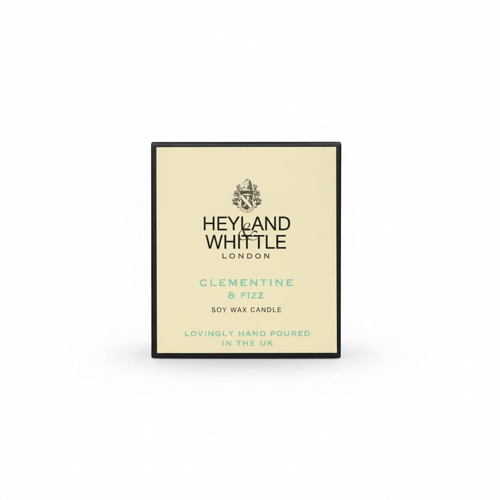 Heyland & Whittle Soy Wax Clementine & Fizz Candle 230g - liquidation.store