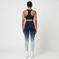 Snuggz Fit Super Stretch Tie Dye Sculpt Black/Grey Legging Bar Set