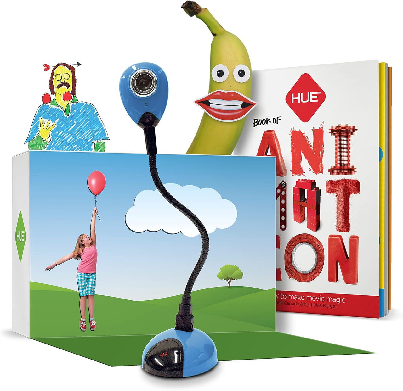 HUE Animation Studio: Complete Stop Motion Animation Kit - liquidation.store