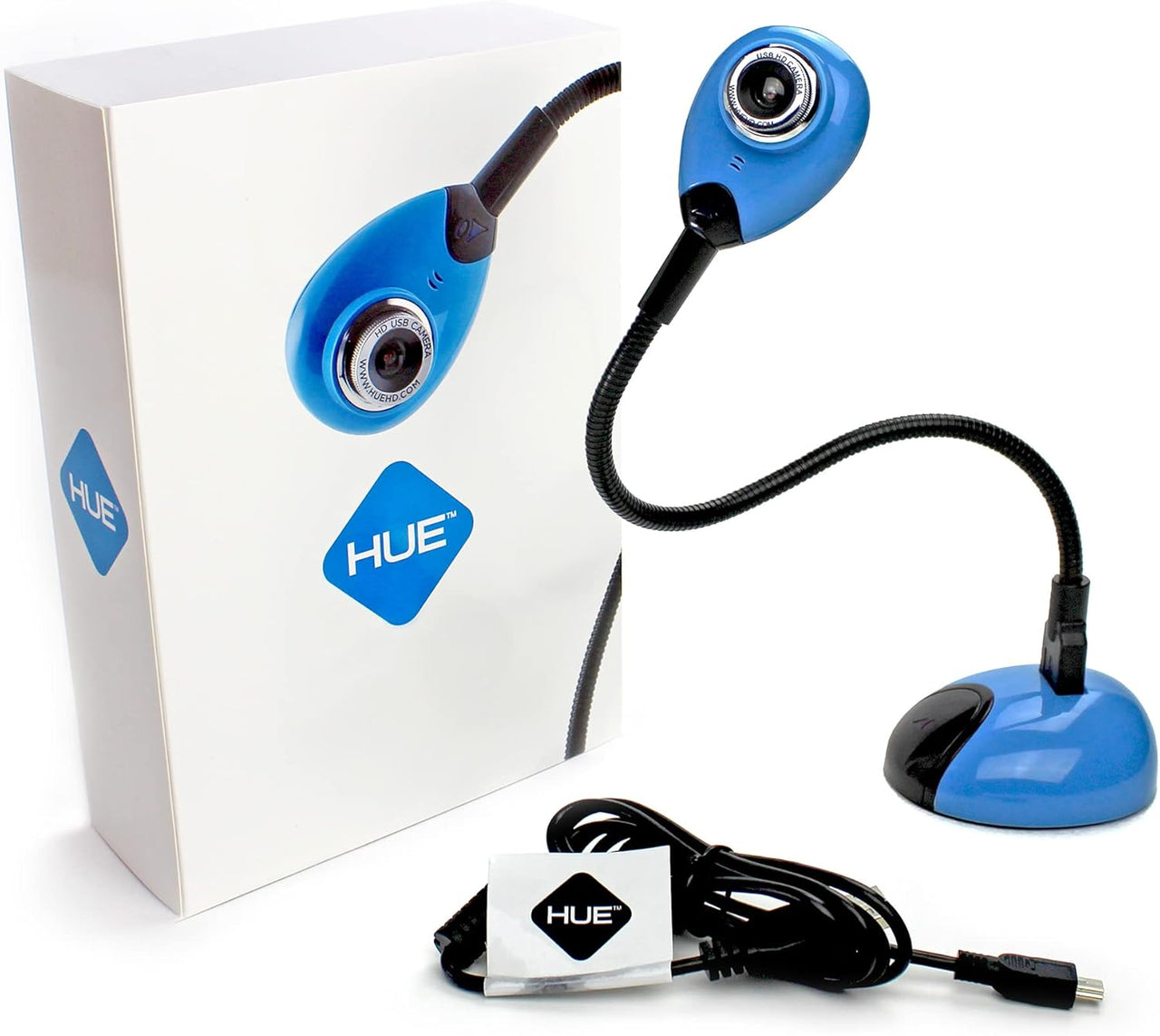 HUE HD portable USB camera and visualiser (Blue) - liquidation.store