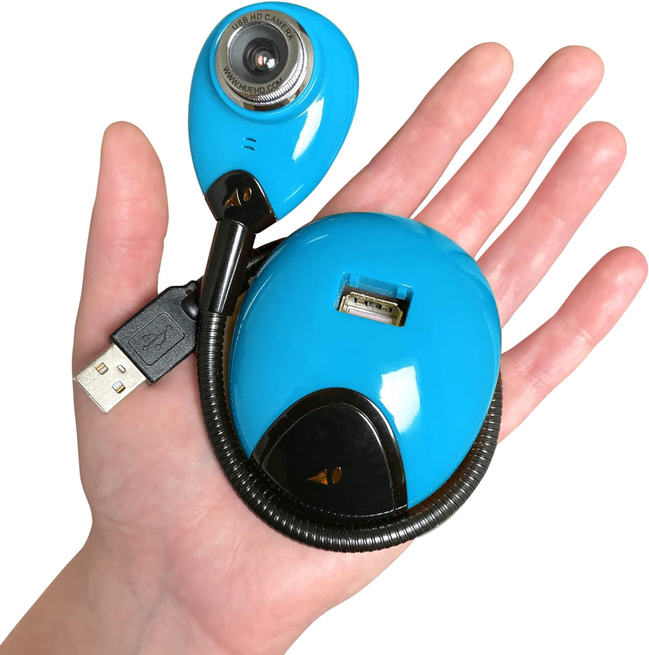 HUE HD portable USB camera and visualiser (Blue) - liquidation.store