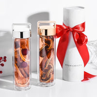 Thumbnail for Hydranista glass water bottle - Silver Lid - liquidation.store