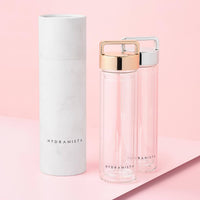 Thumbnail for Hydranista glass water bottle - Silver Lid - liquidation.store