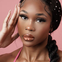 I Am Eyeconic 90’s baby Lip Gloss - Warm Chocolate Nude (3ml) - liquidation.store