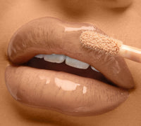 I Am Eyeconic Caramel Drip Lip Gloss - Soft Caramel Nude (3ml) - liquidation.store