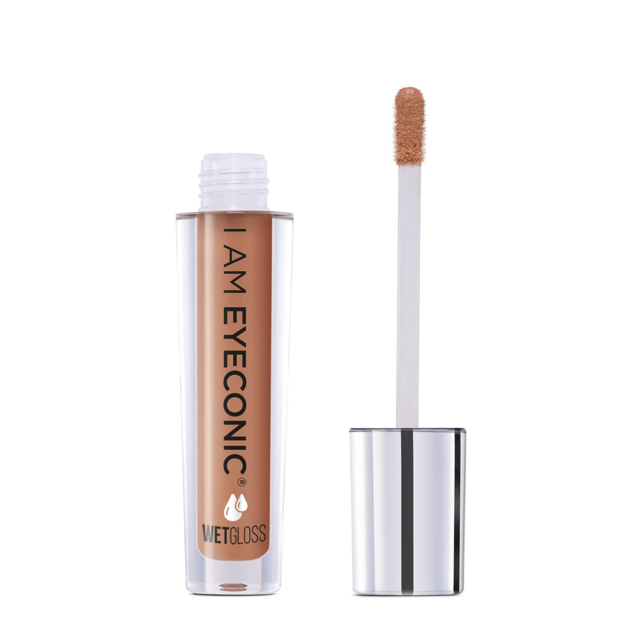 I Am Eyeconic Caramel Drip Lip Gloss - Soft Caramel Nude (3ml) - liquidation.store